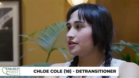 chloe cole|Meet Chloe Cole, the 18.